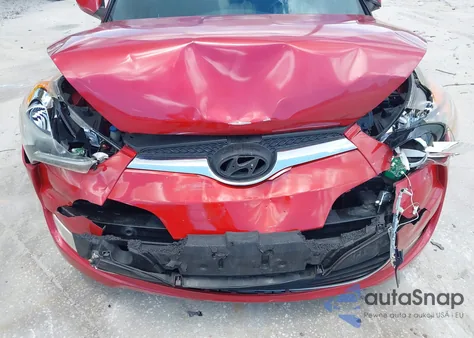 2016 Hyundai Veloster из США, поврежденный, VIN KMHTC6AD9GU249100